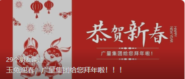 玉兔迎春，，，威客电竞VKGAME集团给您贺年啦。。。。。！！